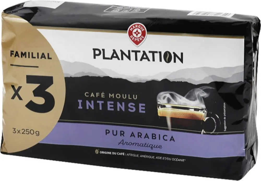 Café Moulu Intense Pur Arabica Familial