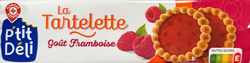 La tartelette goût framboise