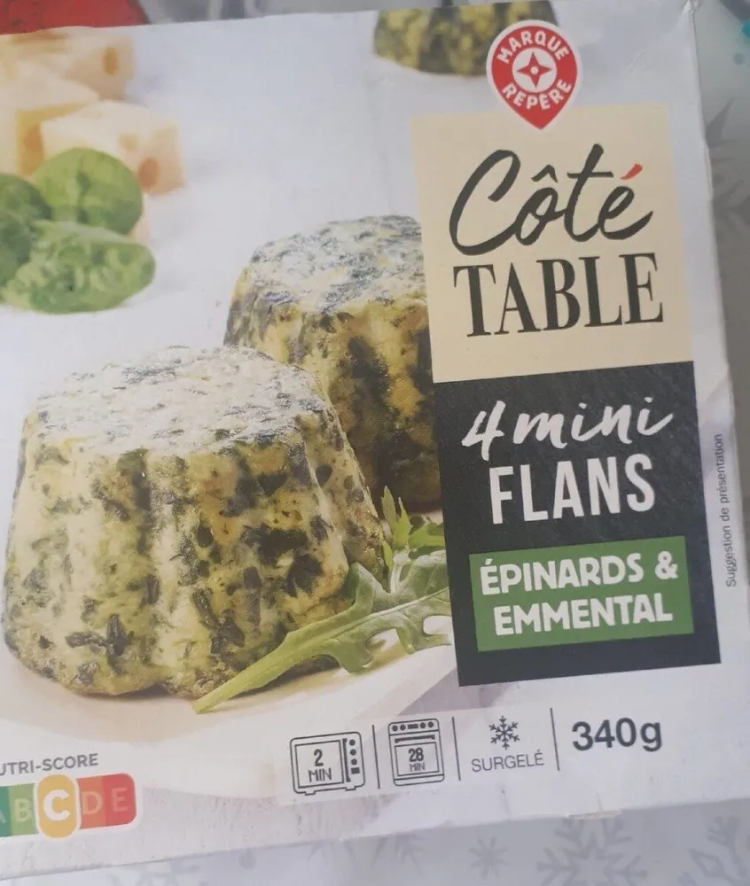 Épinards  emmental