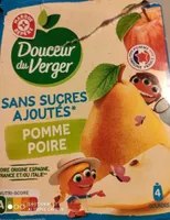 Compotes pomme poire sans sucres ajoutés
