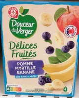 Délices fruités Pomme Myrtille Banane