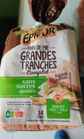 Pain de mie grandes tranches complet