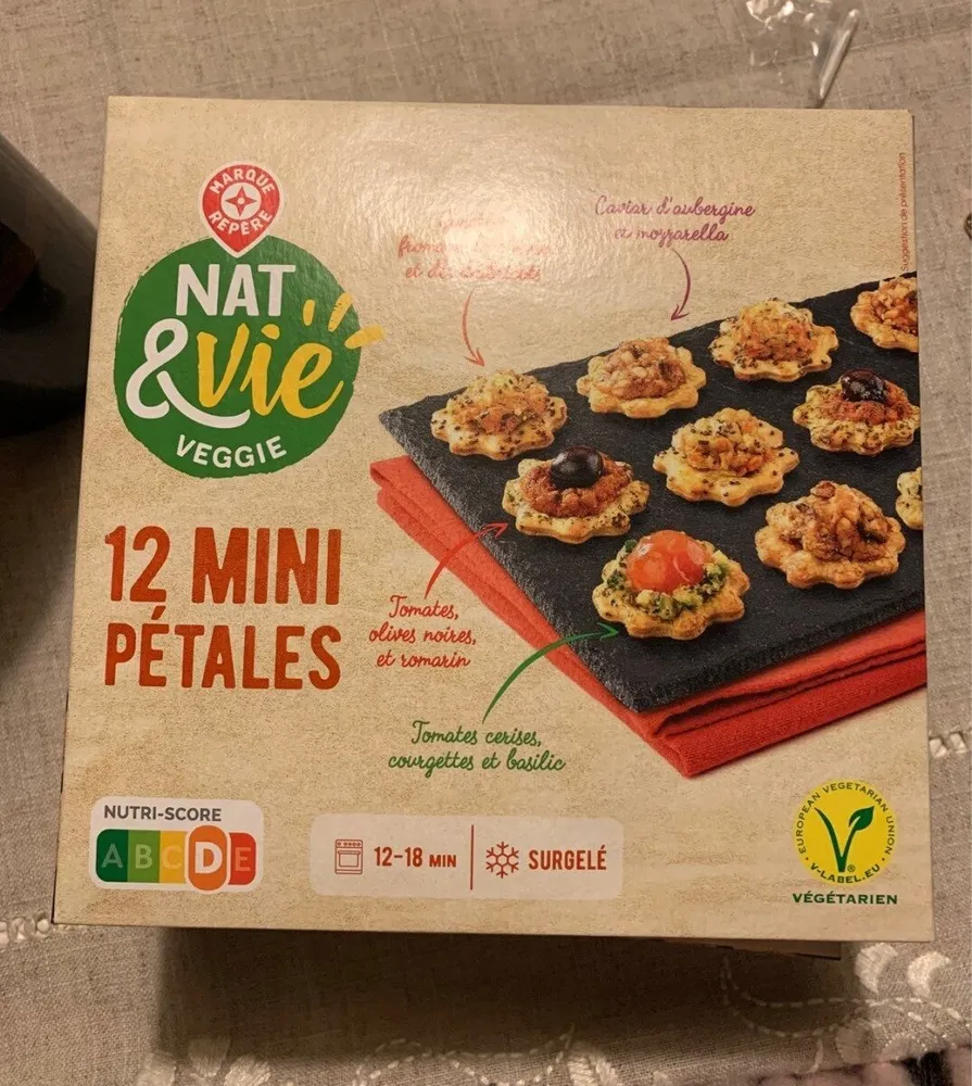 12 mini pétales