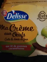 Ma crème aux oeufs sur lit de pommes