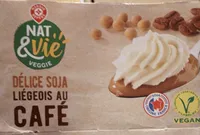 Délice soja liégeois au café