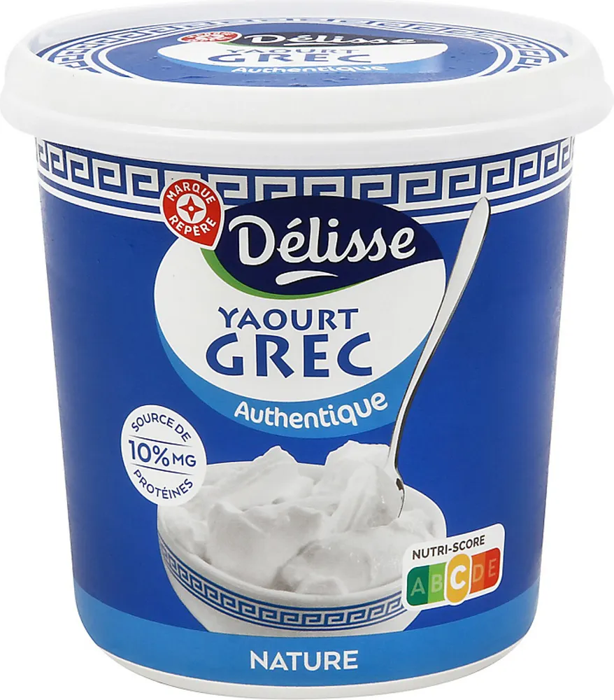 Yaourt grec nature 10% MG