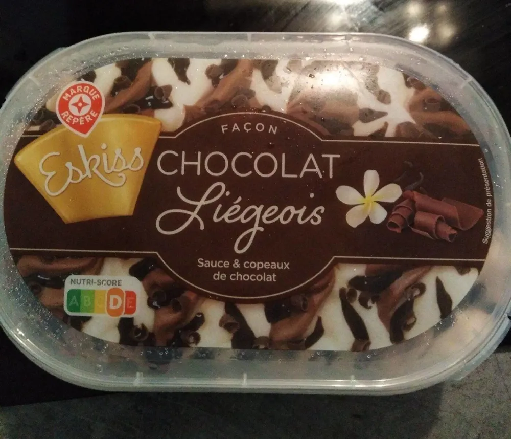 façon chocolat liegeois