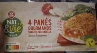 Panés gourmands tomates, mozzarella