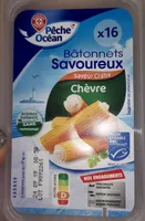 Bâtonnets savoureux saveur chèvre