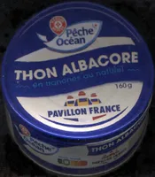 Thon Albacore - en tranches au naturel