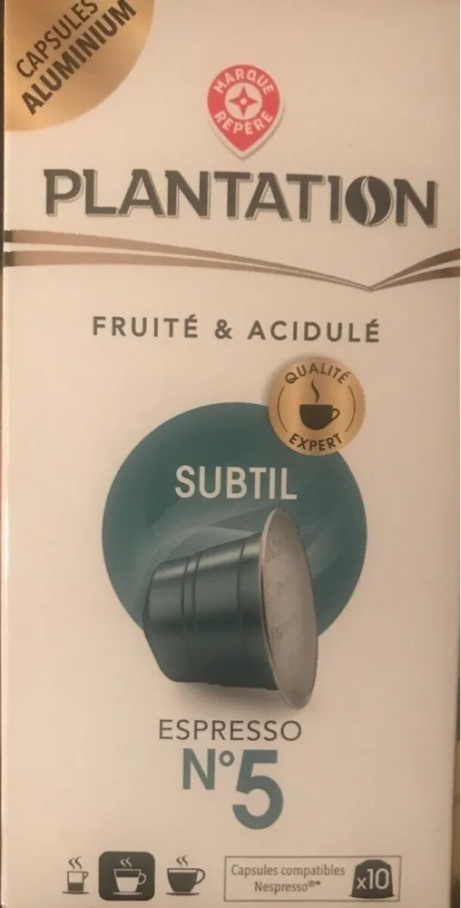 Plantation subtil numéro 5