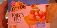 Toasts fins
