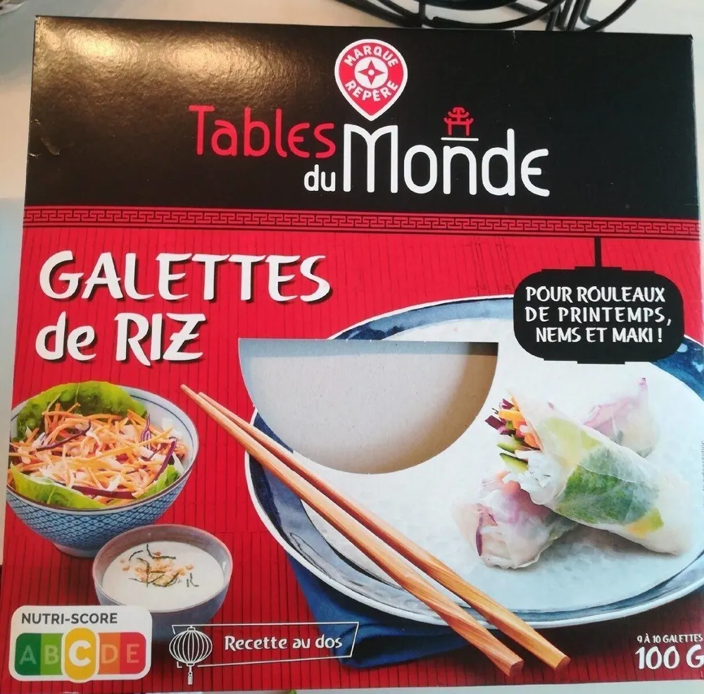 Galettes de riz