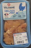 Cubes de filets de poulet