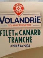 Filet de canard tranché