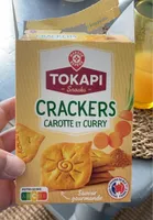 Crackers carotte cury