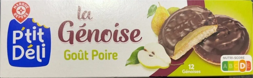 La génoise goût Poire