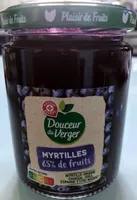Confiture de Myrtilles 65% de fruits