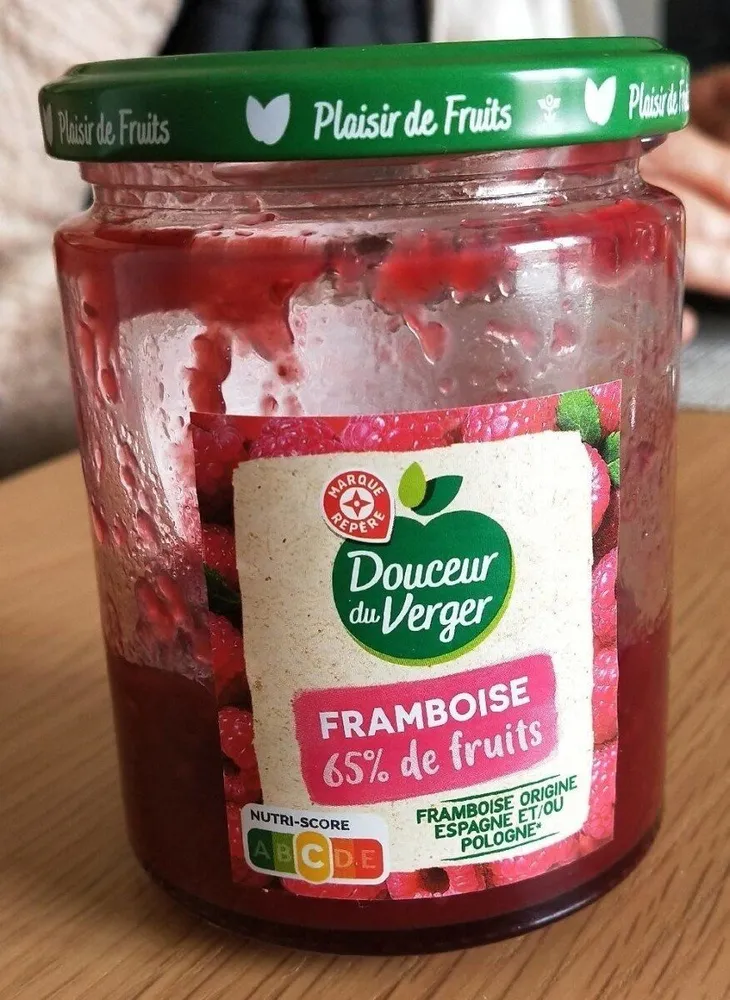 Confiture framboise 65%
