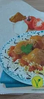Falafels sauce curry
