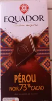 Chocolat noir Pérou 73%