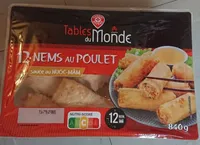 12 nems au poulet