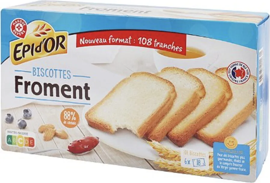 Biscottes Froment