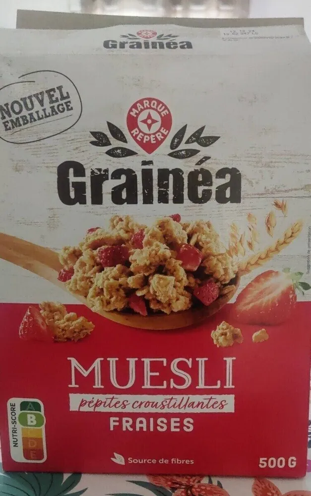 Muesli fraises