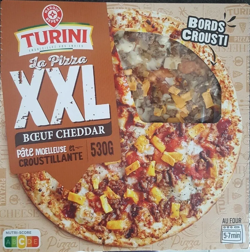 La Pizza XXL Bœuf Cheddar