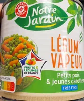 Légum' vapeur Petits pois & jeunes carottes