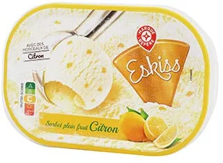 Glace au citron