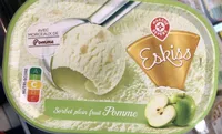 Sorbet pomme avec Morceaux