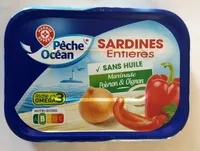 Sardines entieres sans huile