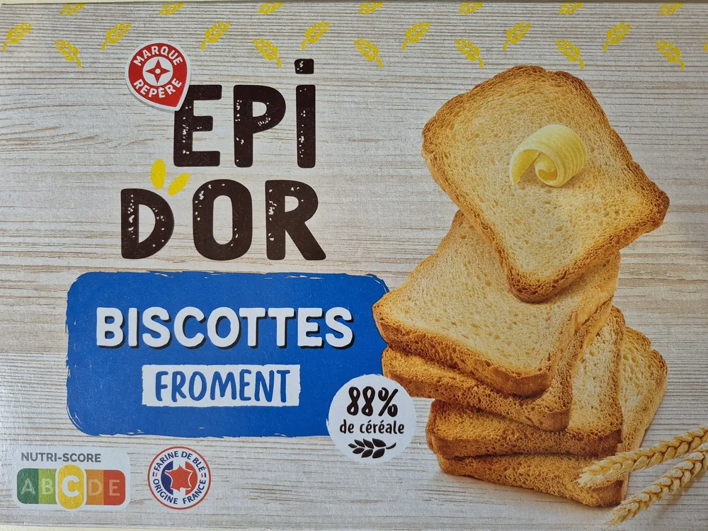 Biscottes froment