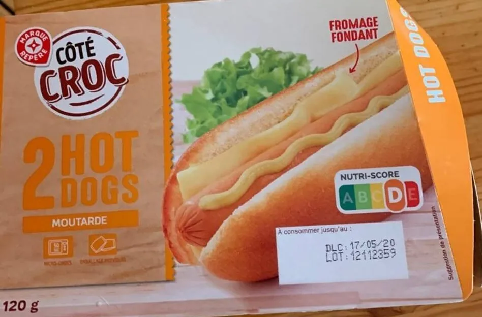 Côté Croc - Hot dogs moutarde