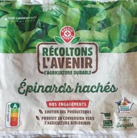 Épinard hachés