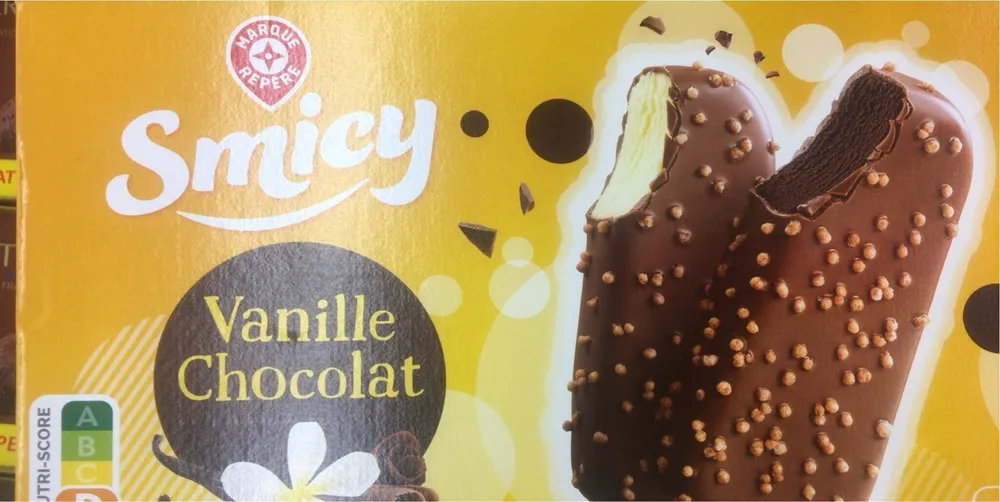 Bâtonnets vanille chocolat