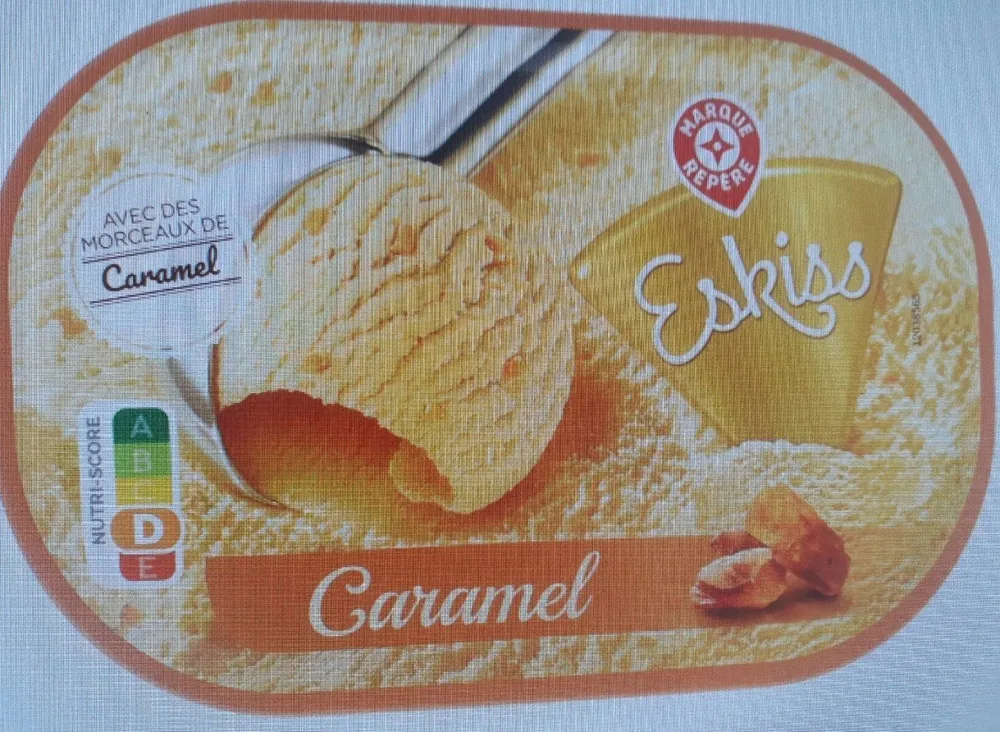Crème glacée caramel