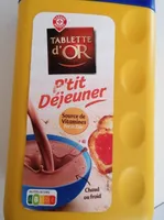 Tablette d'or petit déjeuner