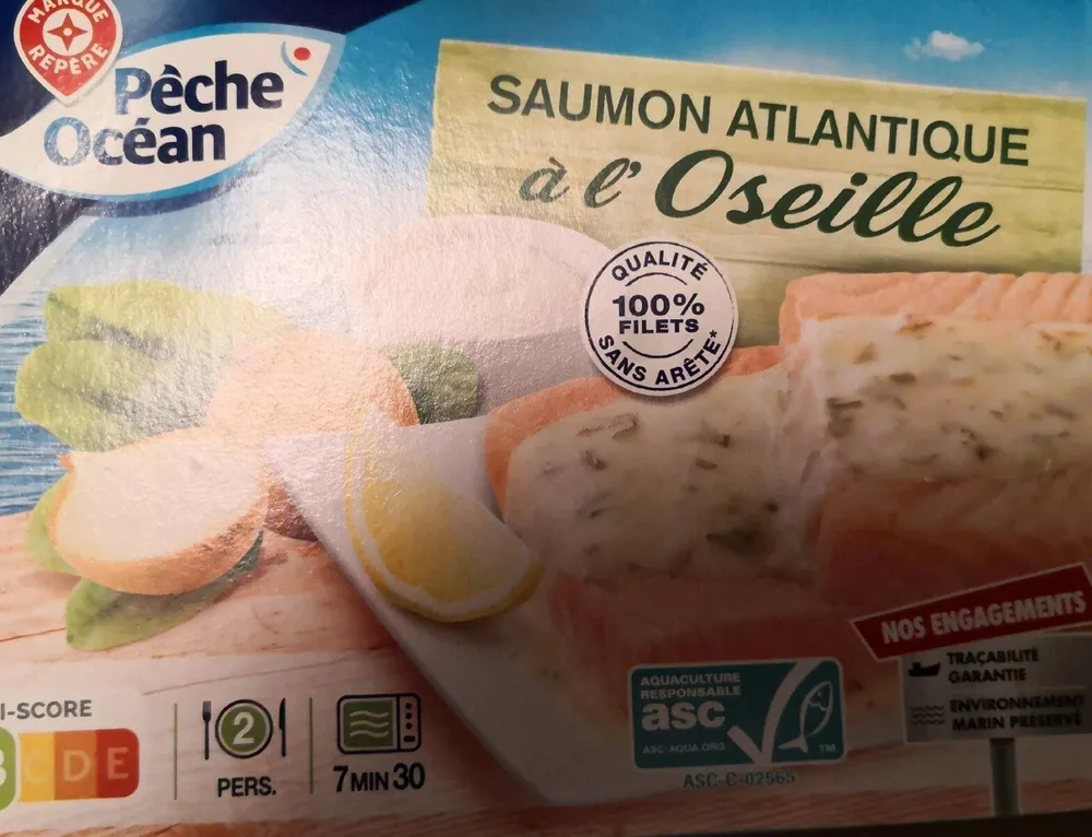 Saumon Atlantique à l'oseille