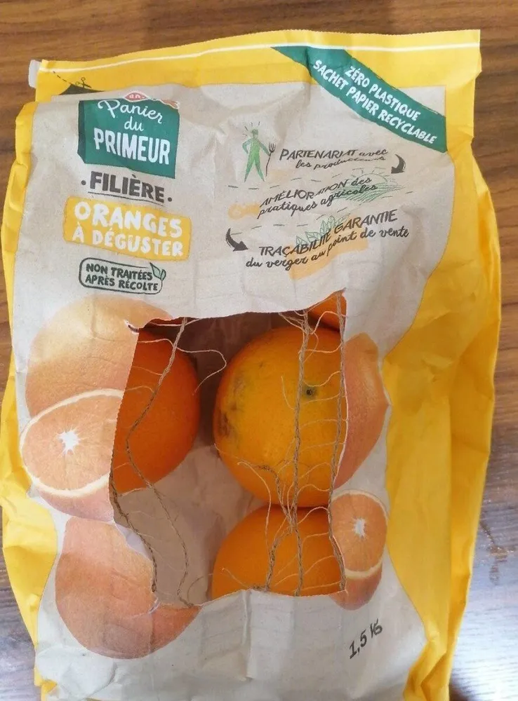 Orange à déguster