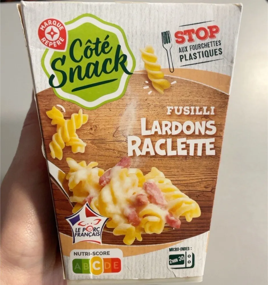 Fusillli Lardon Raclette