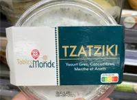 Tzatziki - Preparation à base de Yaourt grec et concombre
