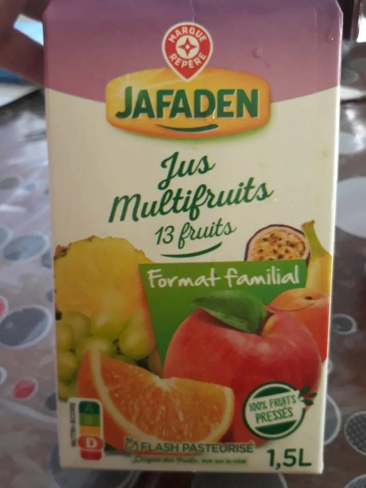 Jafaden jus multifruit