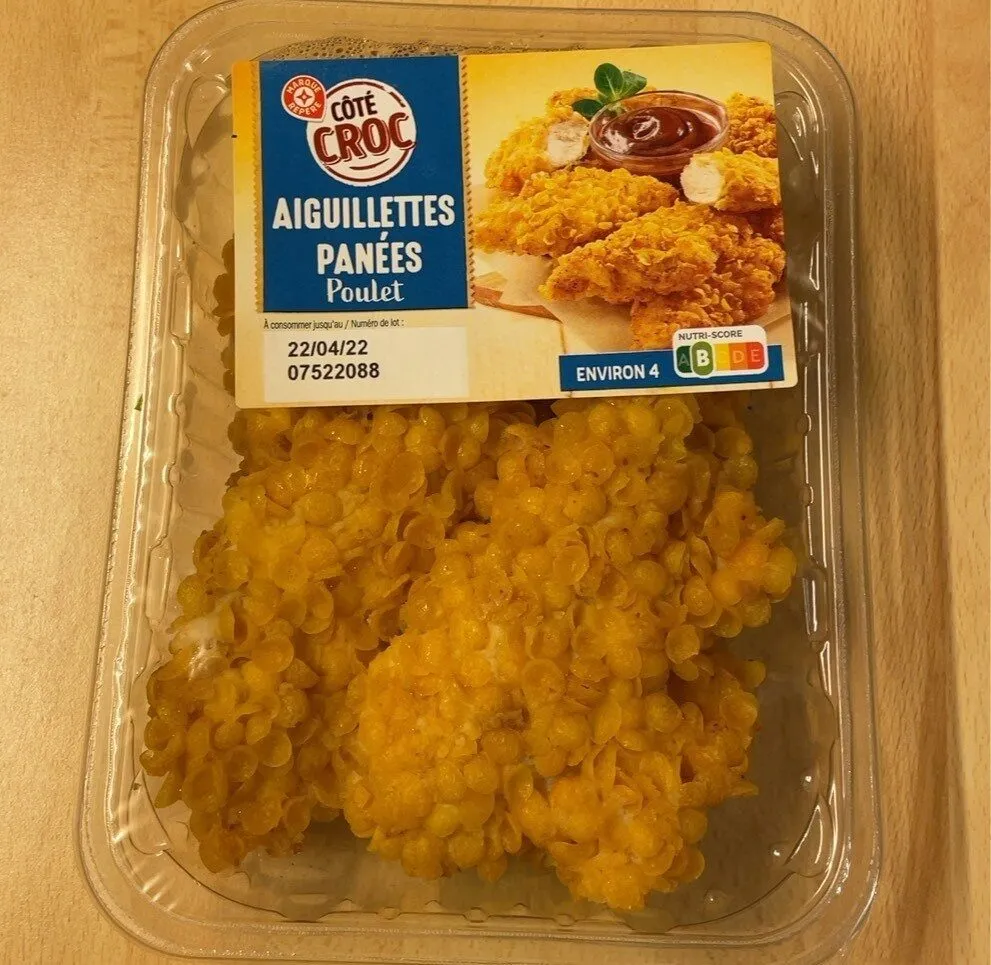 Aiguillettes panées poulet
