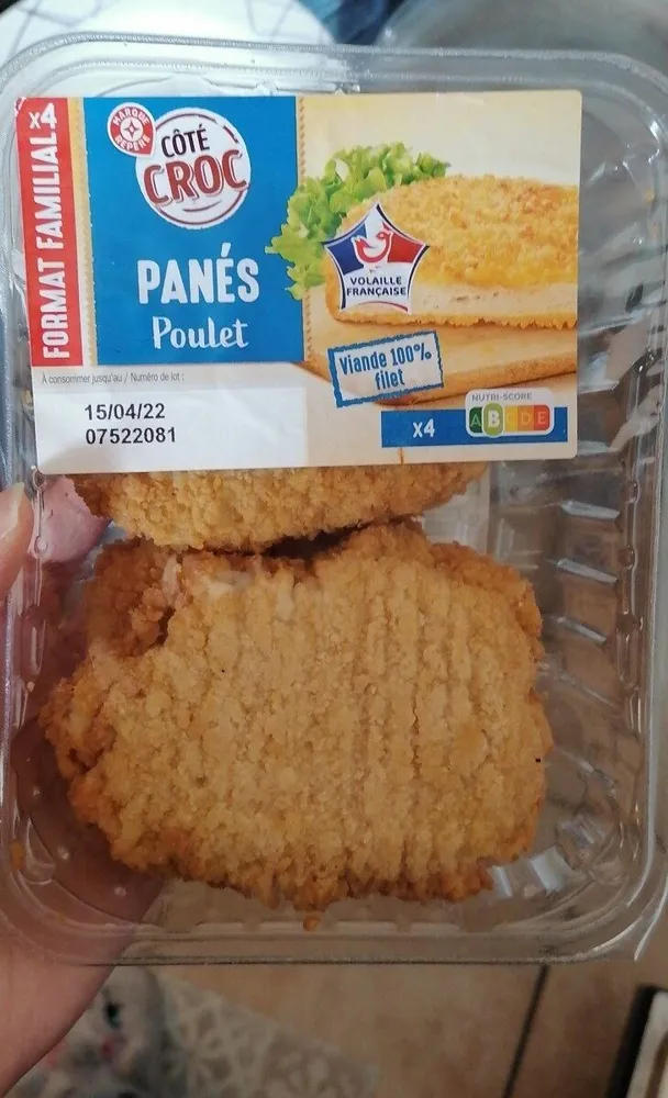 Panés poulet