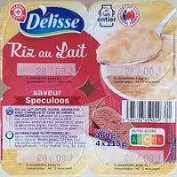 Riz au Lait saveurs Spéculoos