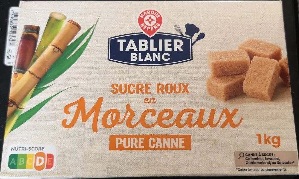 Sucre Roux en Morceau Pure Canne