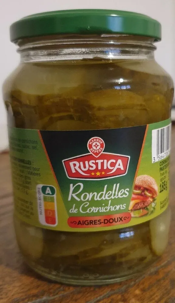 Rondelles de cornichons