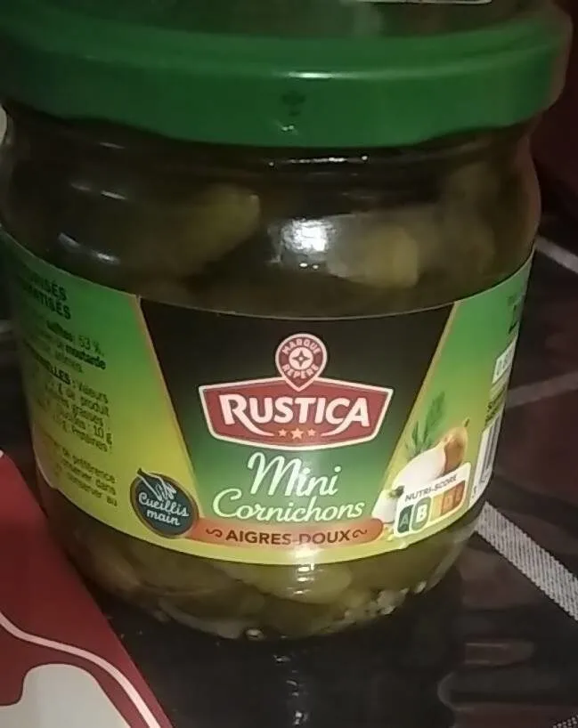 Cornichons aigre doux